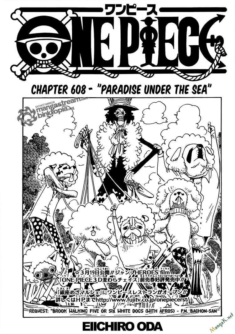 One Piece Chap 608 - Next Chap 609