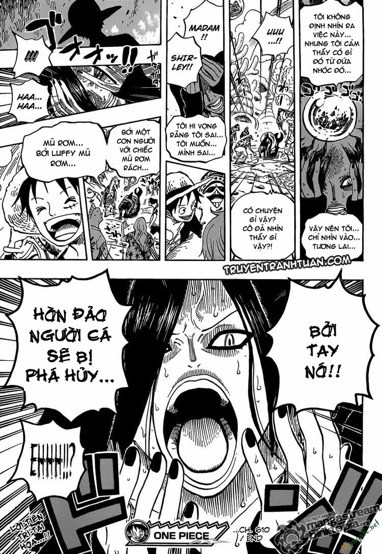 One Piece Chap 610 - Next Chap 611