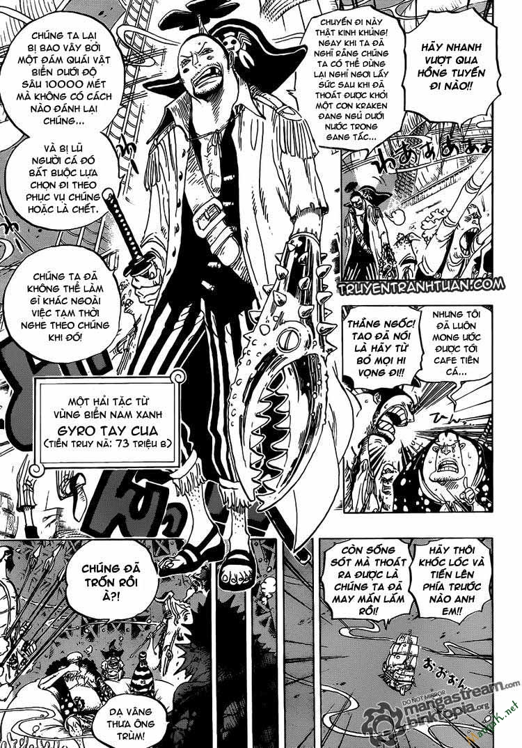 One Piece Chap 611 - Next Chap 612