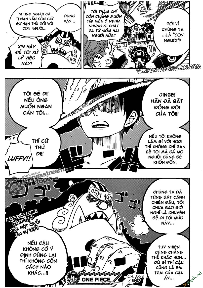 One Piece Chap 628 - Next Chap 629