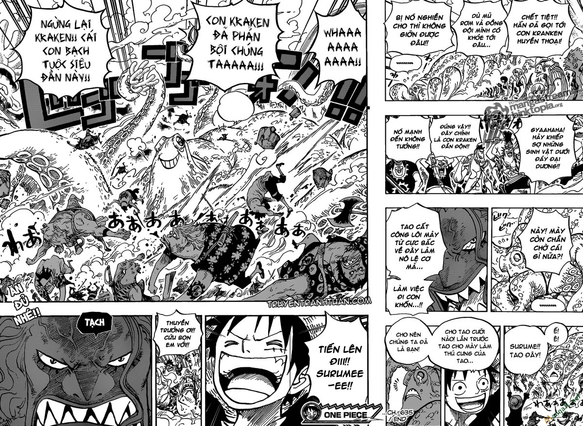 One Piece Chap 635 - Next Chap 636