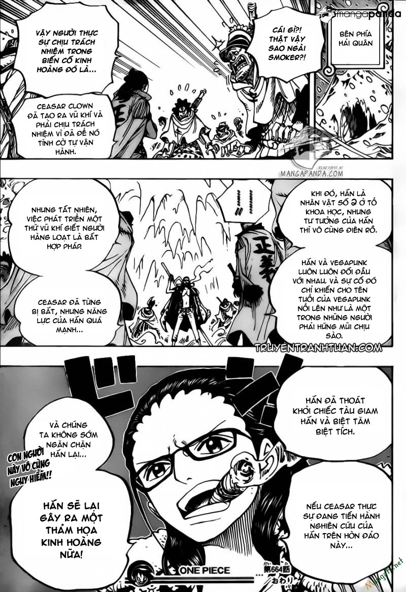 One Piece Chap 664 - Next Chap 665