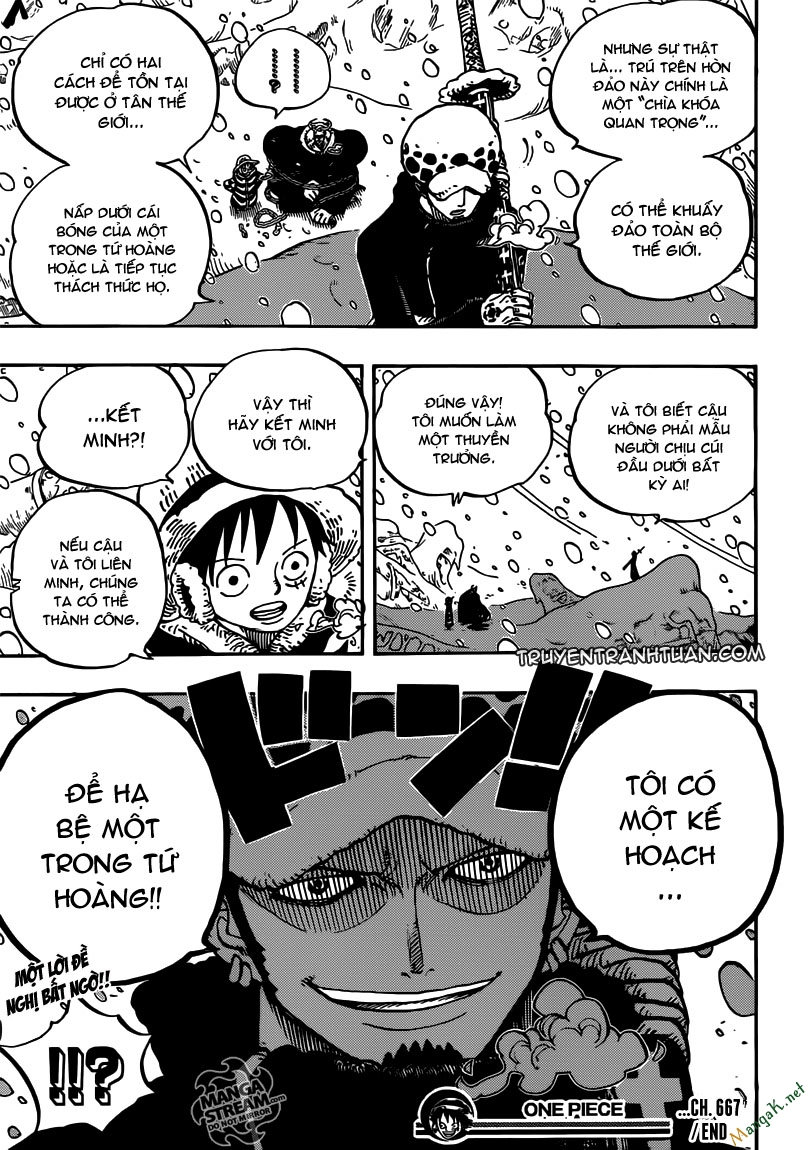 One Piece Chap 667 - Next Chap 668