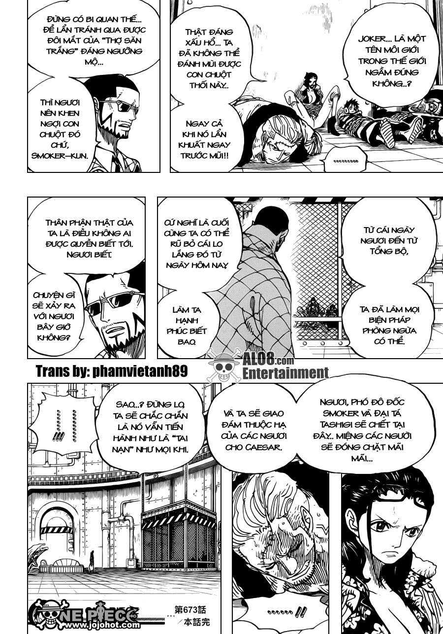 One Piece Chap 673 - Next Chap 674