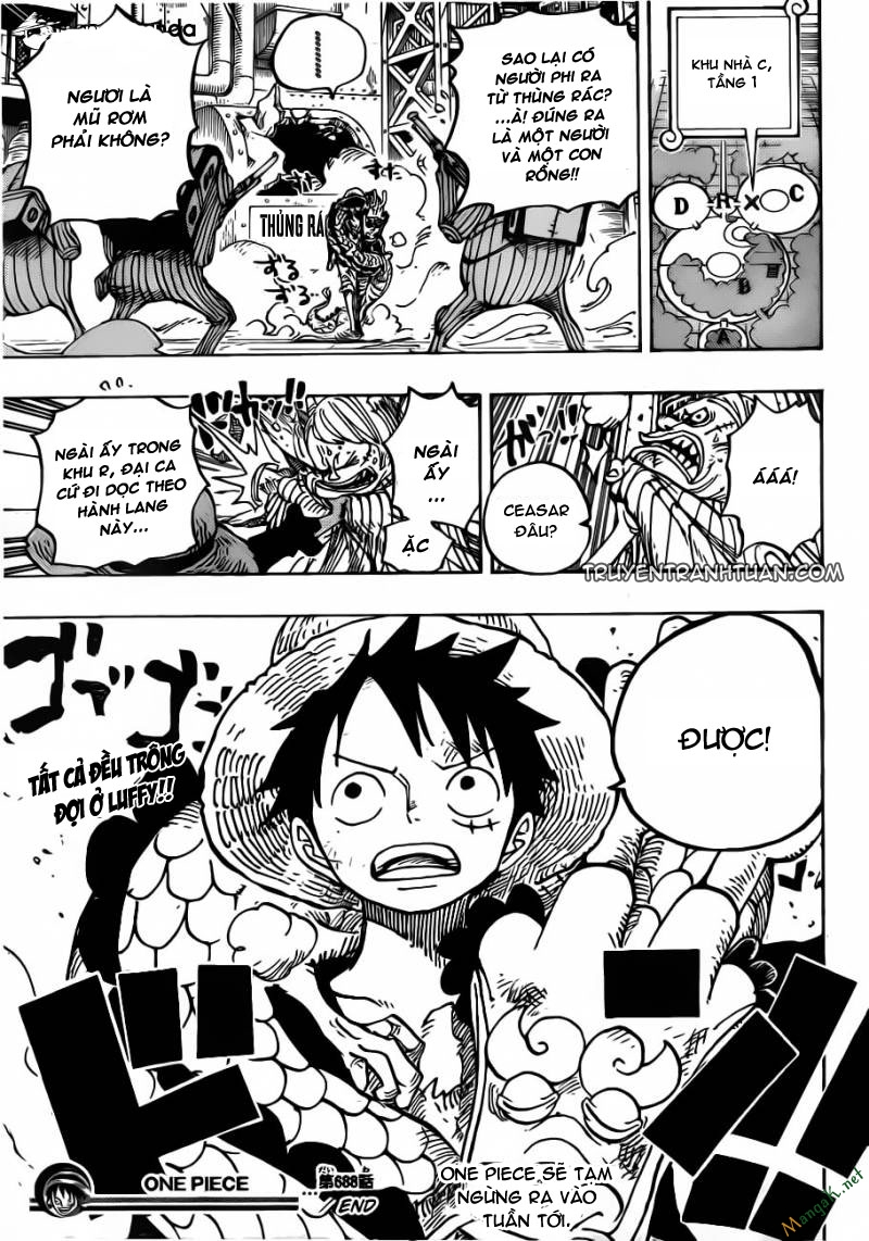 One Piece Chap 688 - Next Chap 689