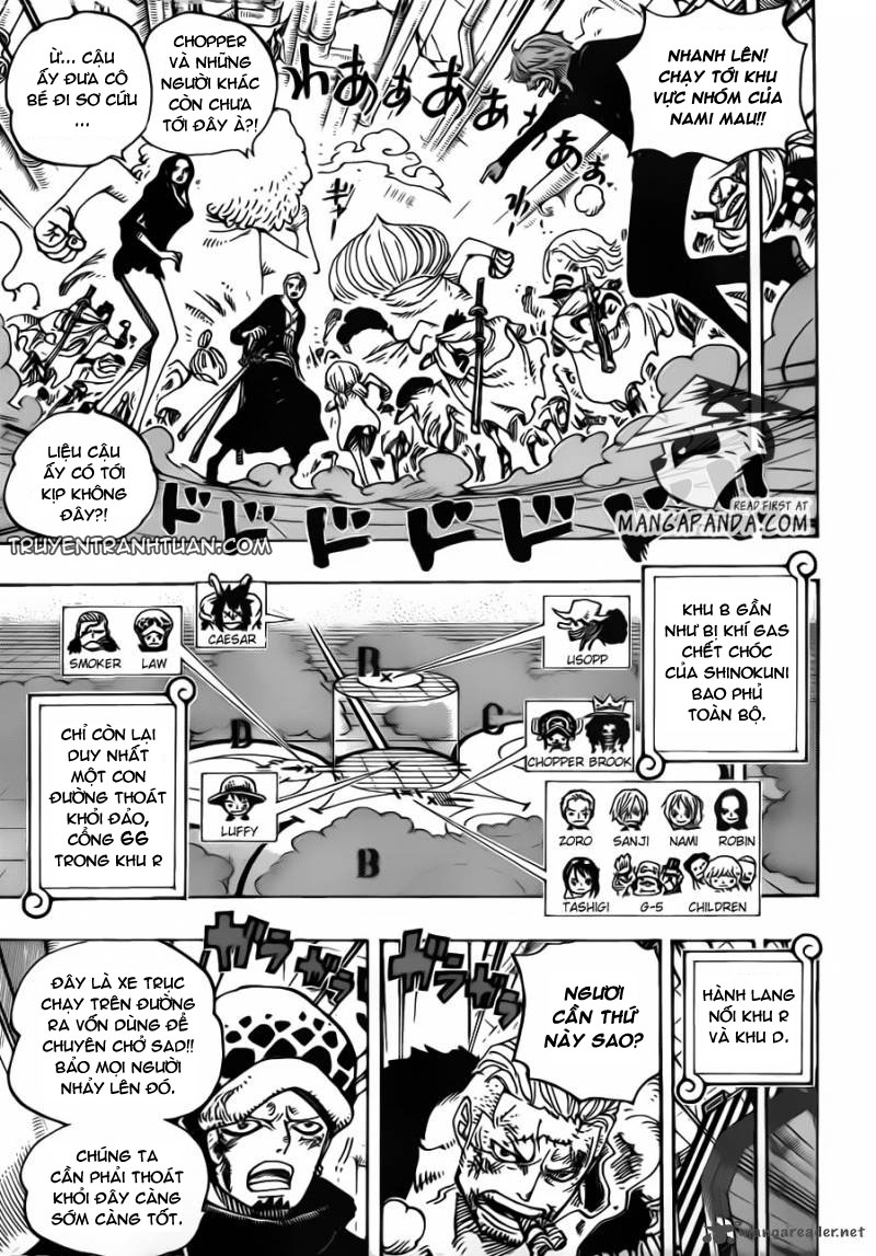 One Piece Chap 692 - Next Chap 693
