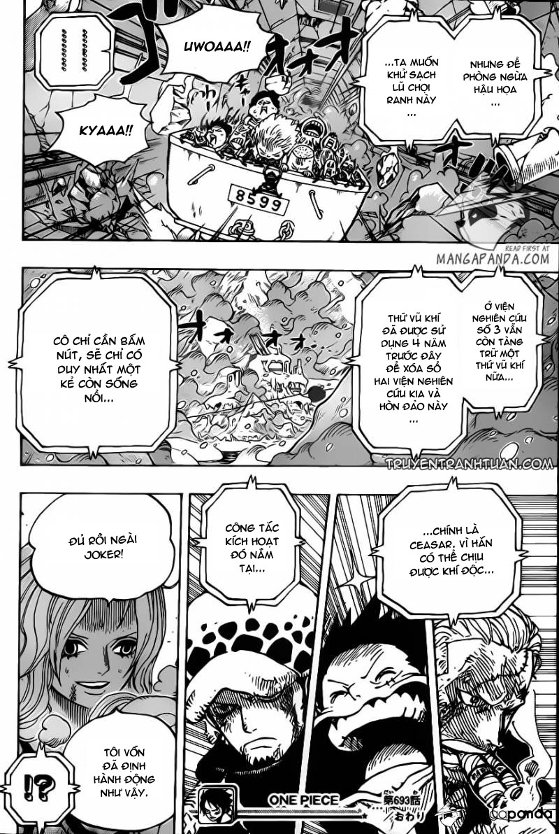 One Piece Chap 693 - Next Chap 694