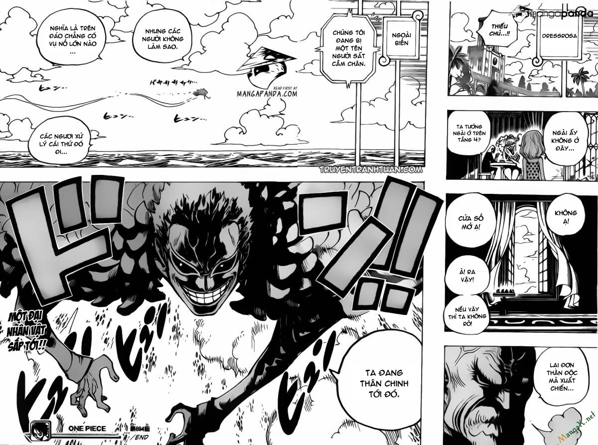 One Piece Chap 694 - Next Chap 695
