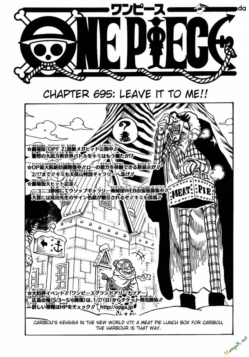 One Piece Chap 695 - Next Chap 696