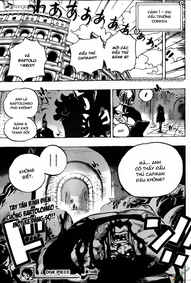 One Piece Chap 705 - Next Chap 706