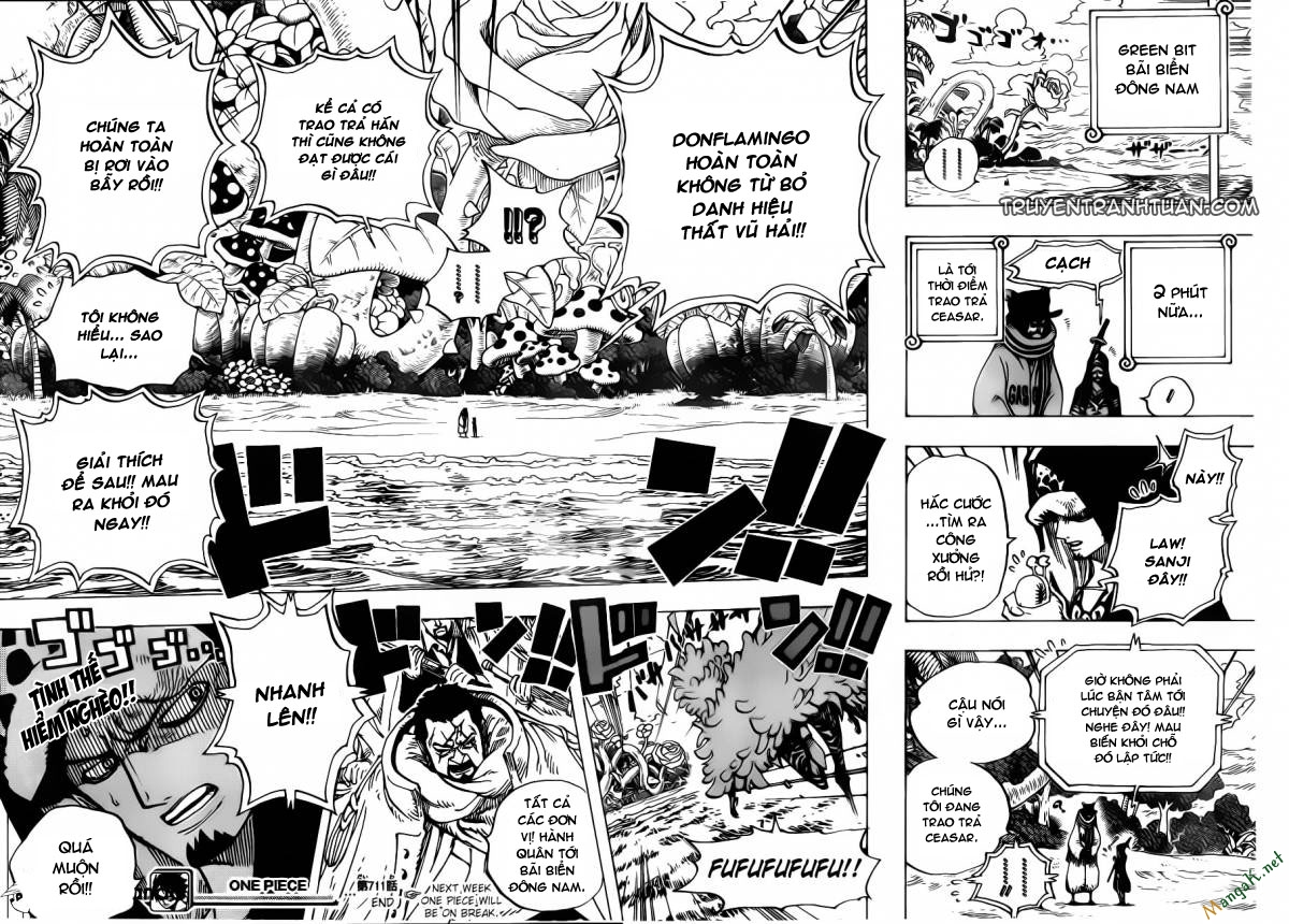 One Piece Chap 711 - Next Chap 712