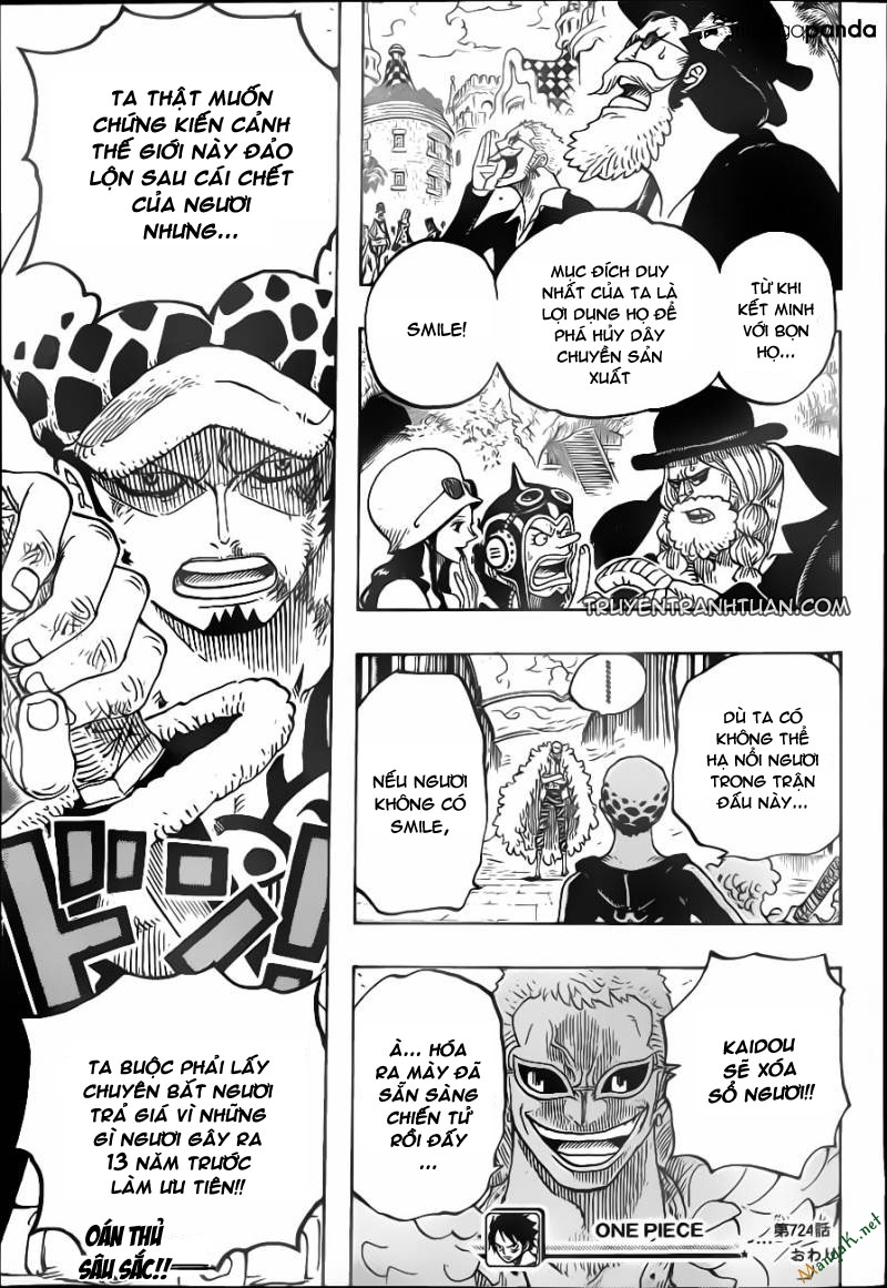 One Piece Chap 724 - Next Chap 725