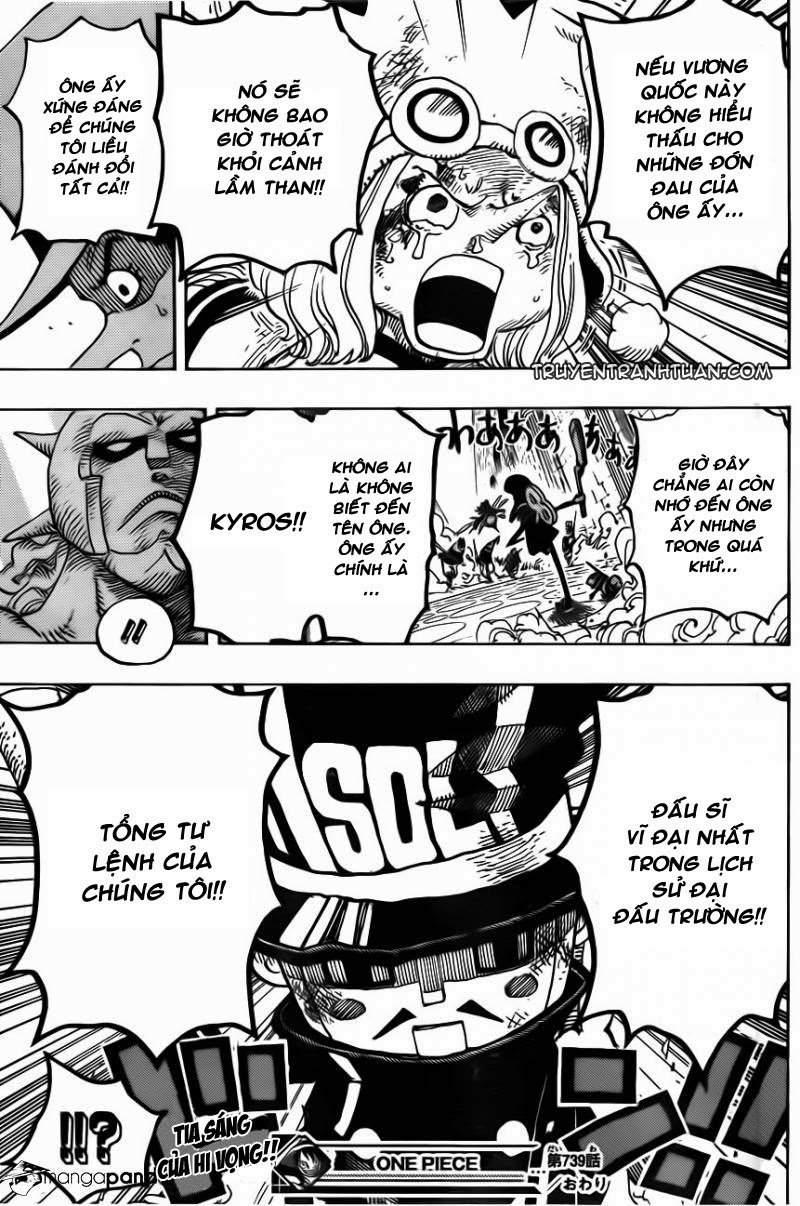 One Piece Chap 739 - Next Chap 740