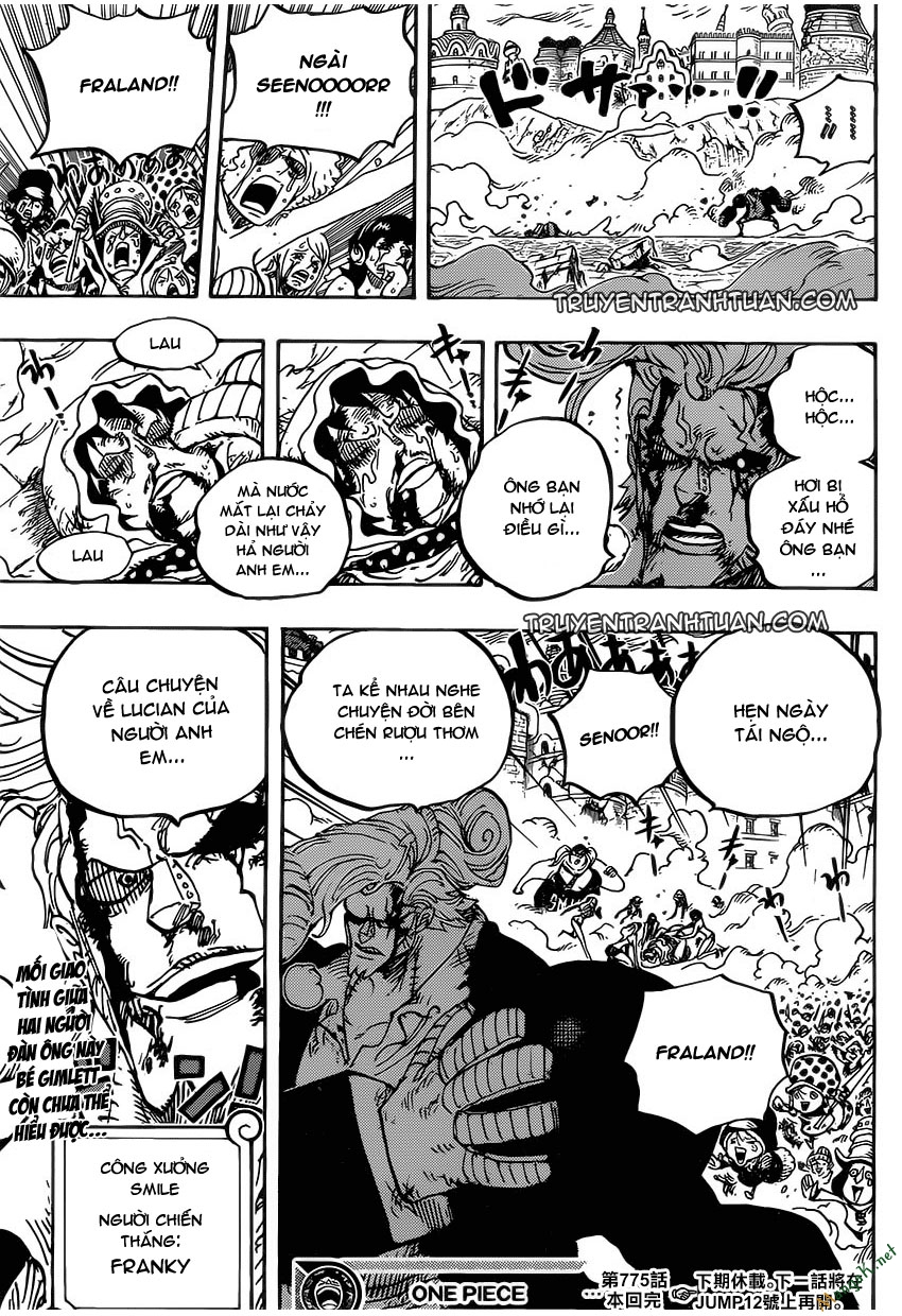One Piece Chap 775 - Next Chap 776