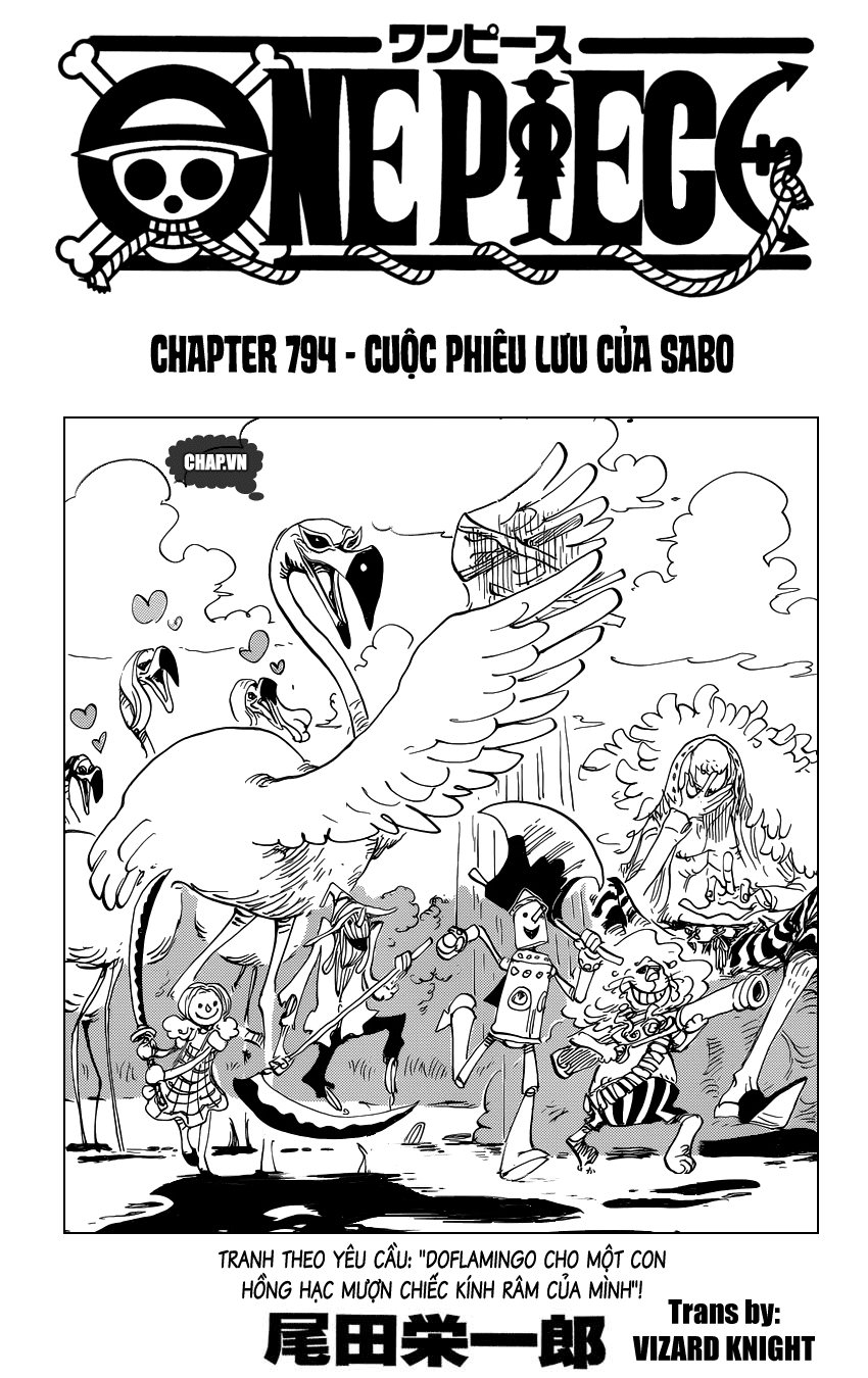 One Piece Chap 794 - Next Chap 795