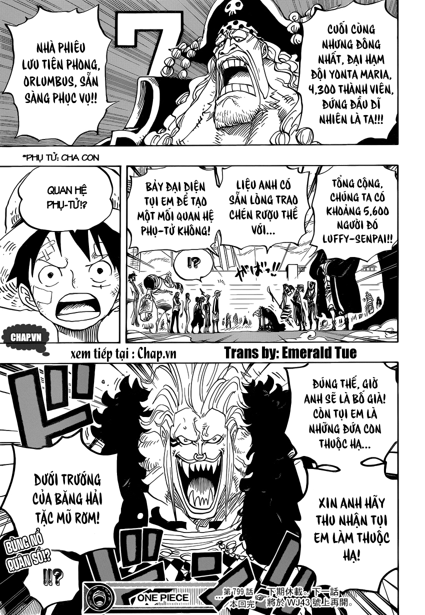 One Piece Chap 799 - Next Chap 800