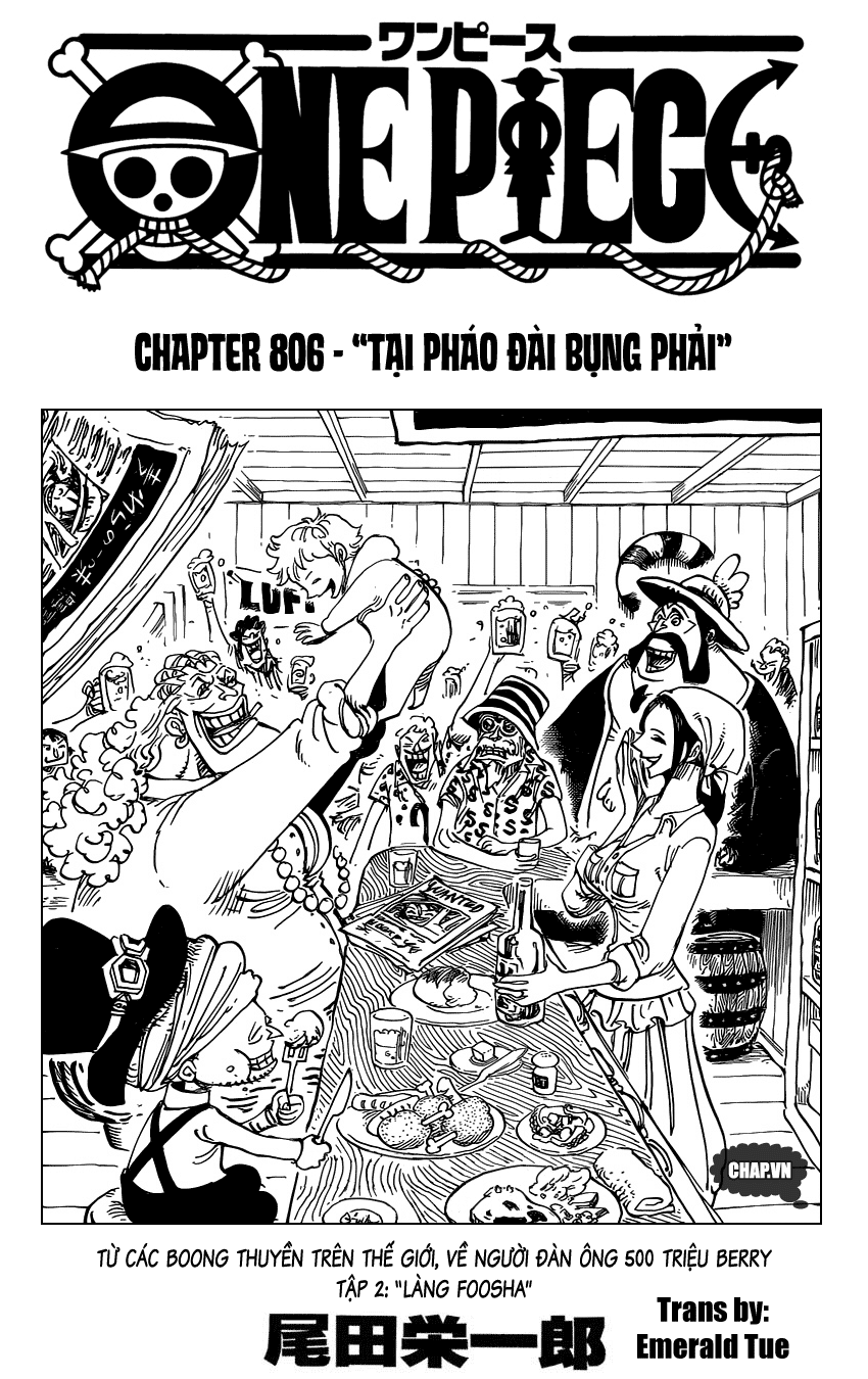 One Piece Chap 806 - Next Chap 807
