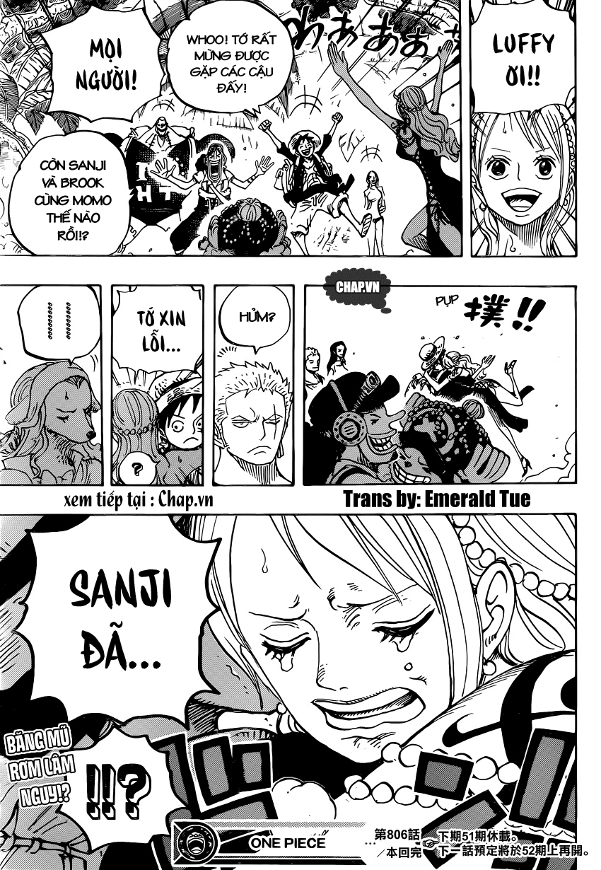 One Piece Chap 806 - Next Chap 807