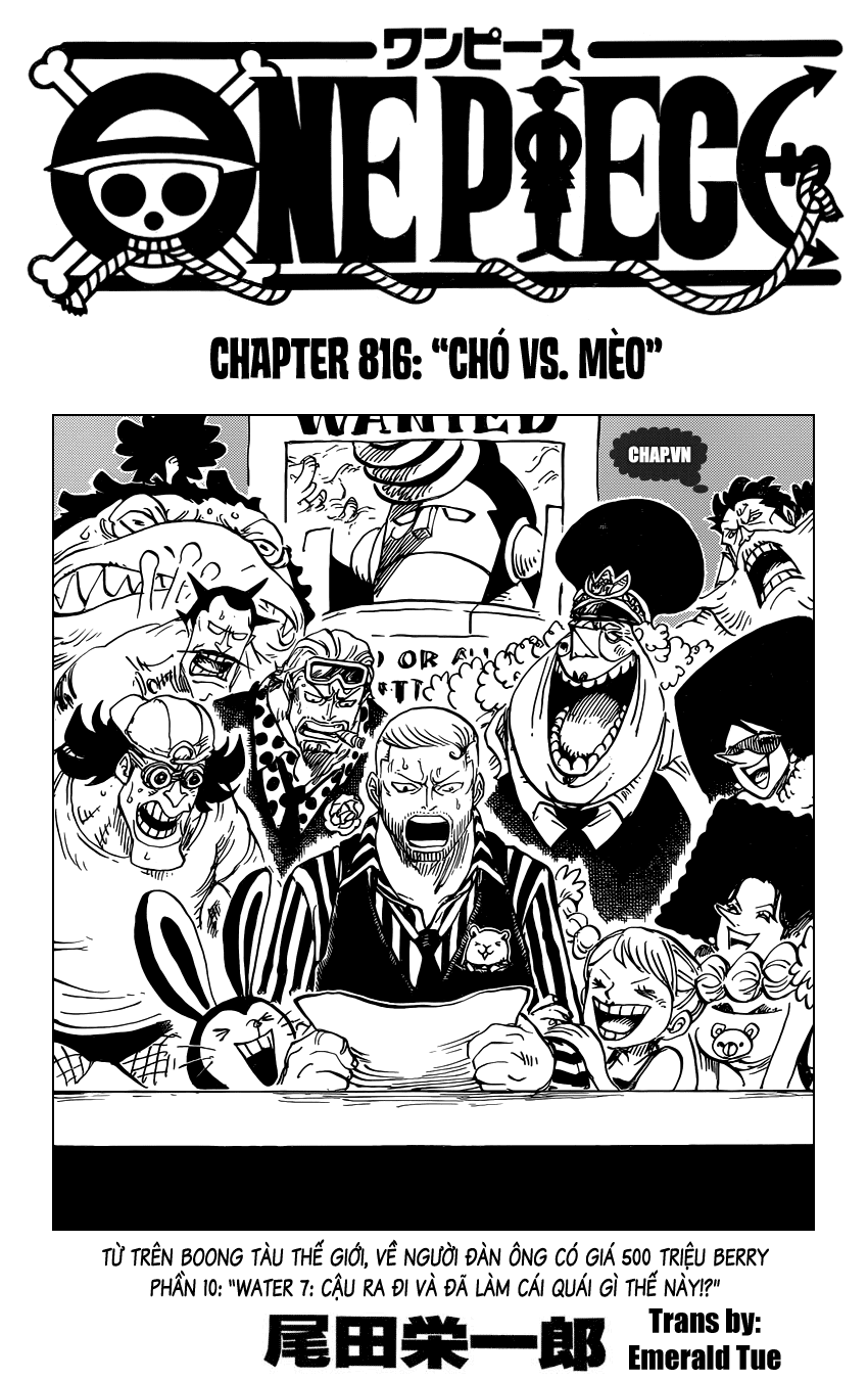 One Piece Chap 816 - Next Chap 817