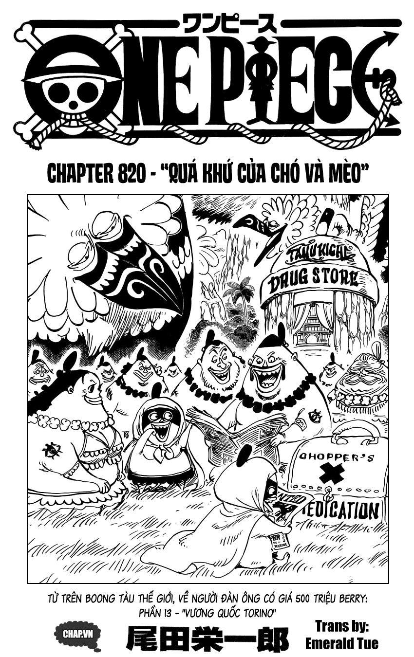 One Piece Chap 820 - Next Chap 821