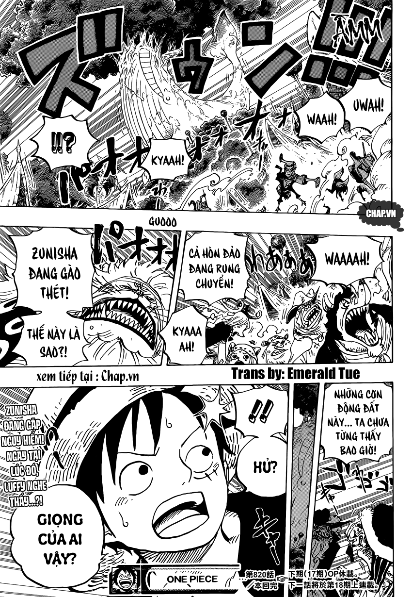 One Piece Chap 820 - Next Chap 821