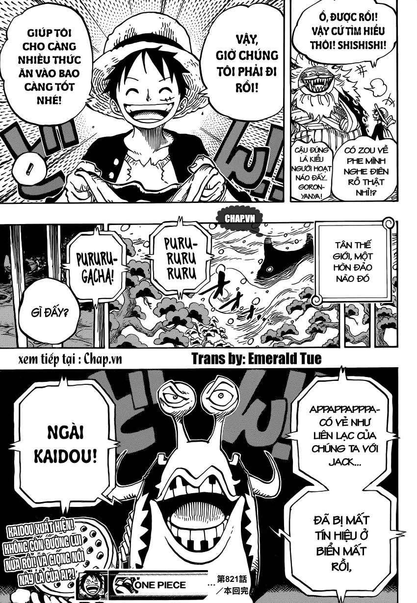 One Piece Chap 821 - Next Chap 822