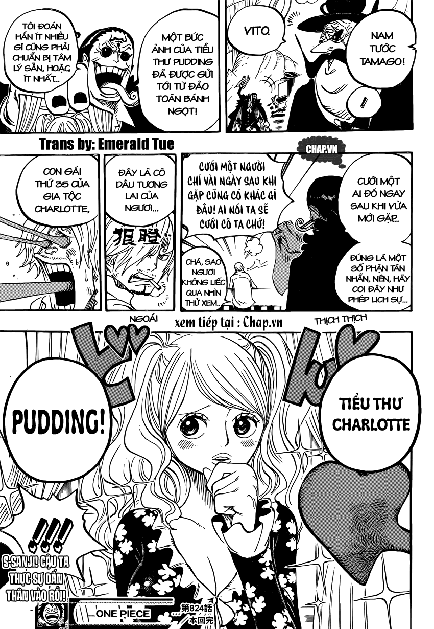 One Piece Chap 824 - Next Chap 825