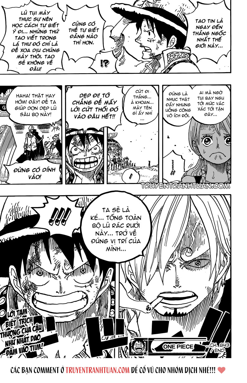 One Piece Chap 843 - Next Chap 844