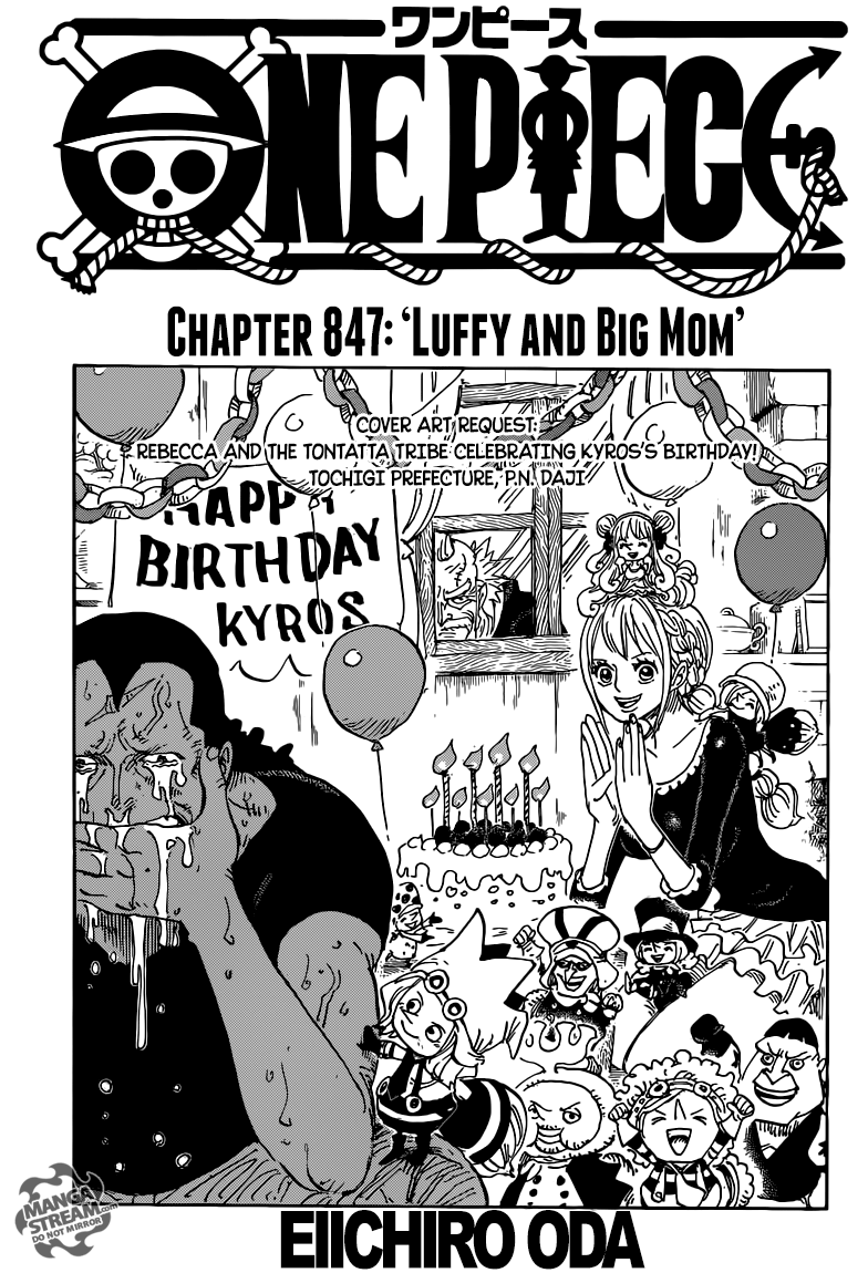 One Piece Chap 847 - Next Chap 848