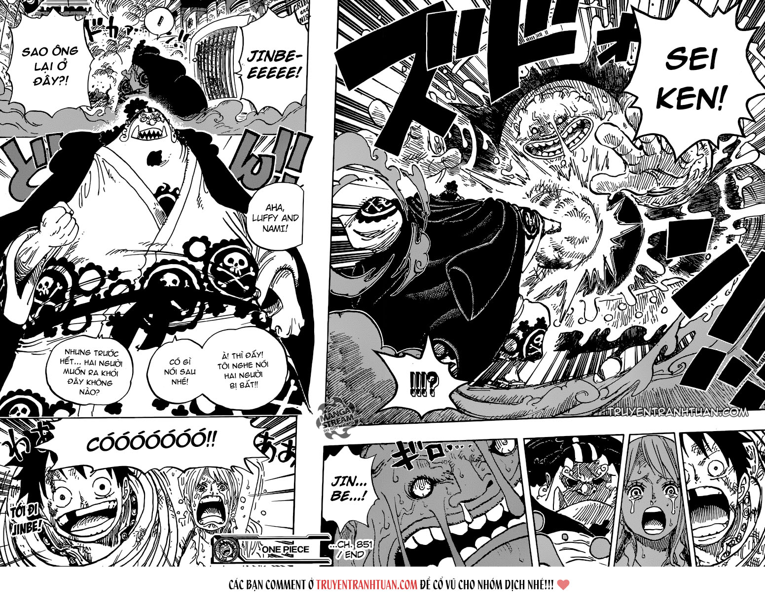 One Piece Chap 851 - Next Chap 852