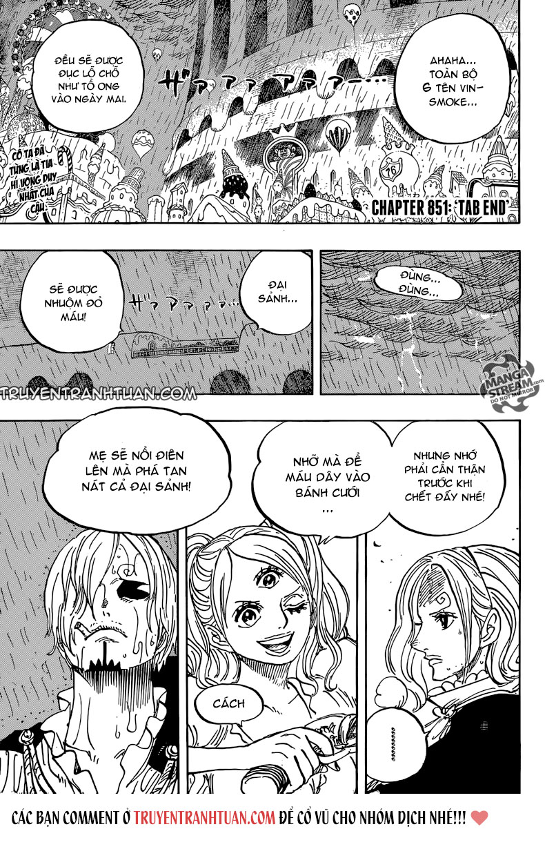 One Piece Chap 851 - Next Chap 852