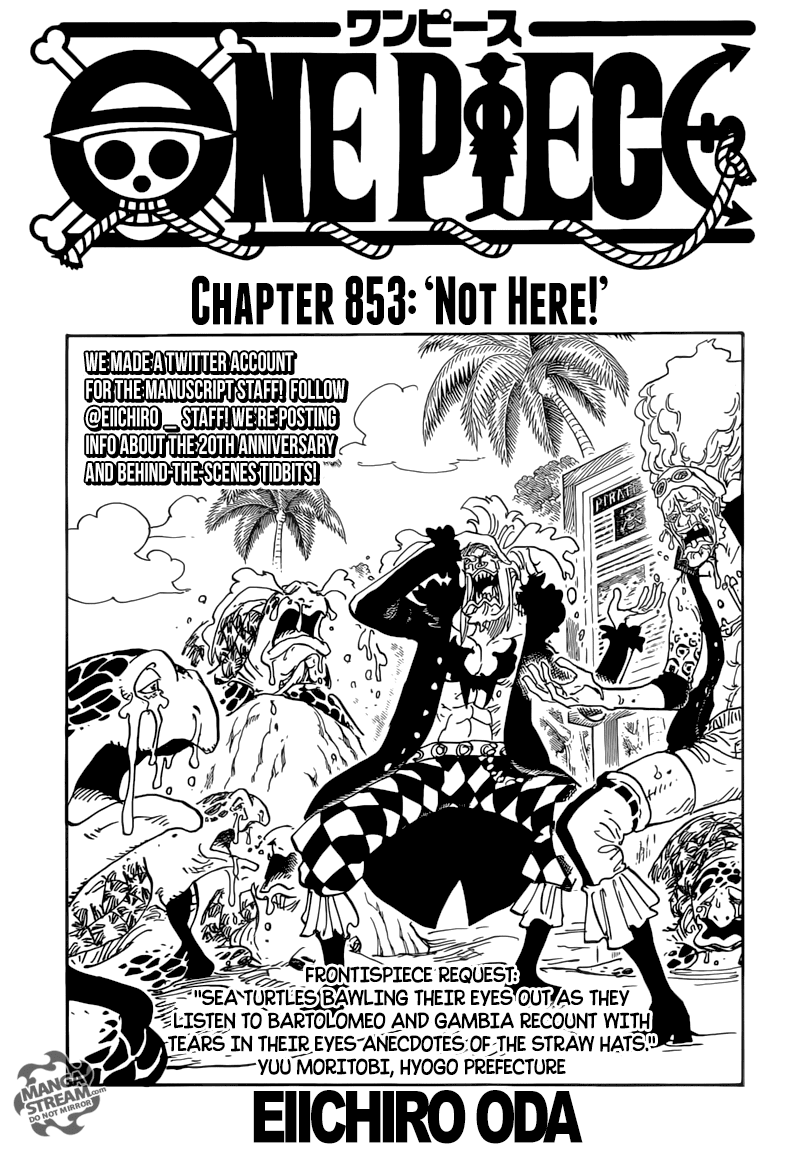 One Piece Chap 853 - Next Chap 854