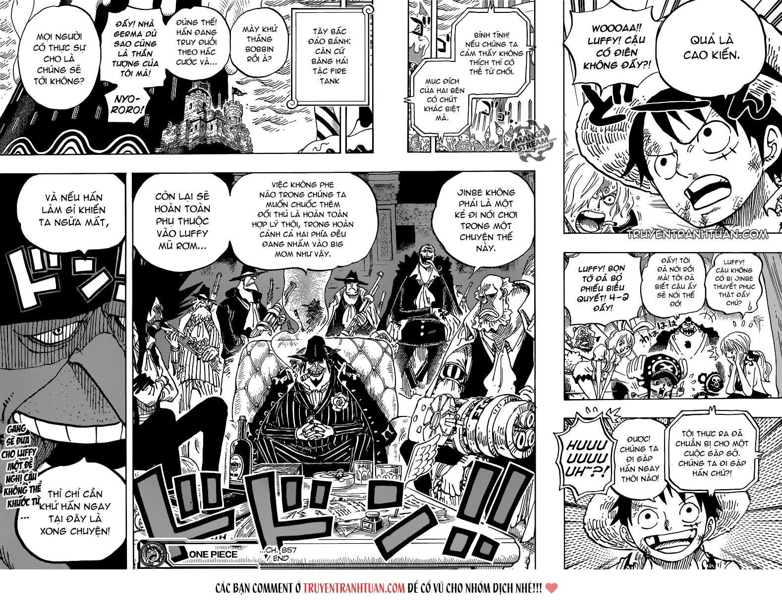 One Piece Chap 857 - Next Chap 858