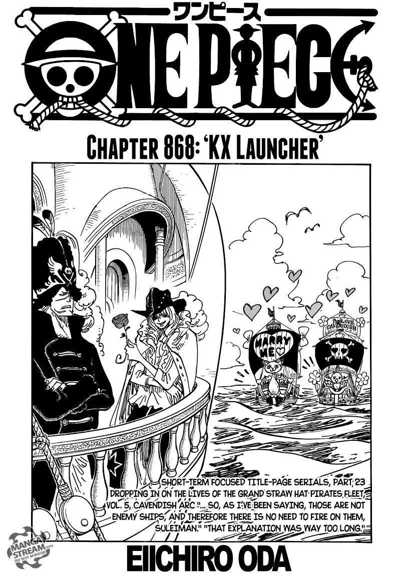 One Piece Chap 868 - Next Chap 869