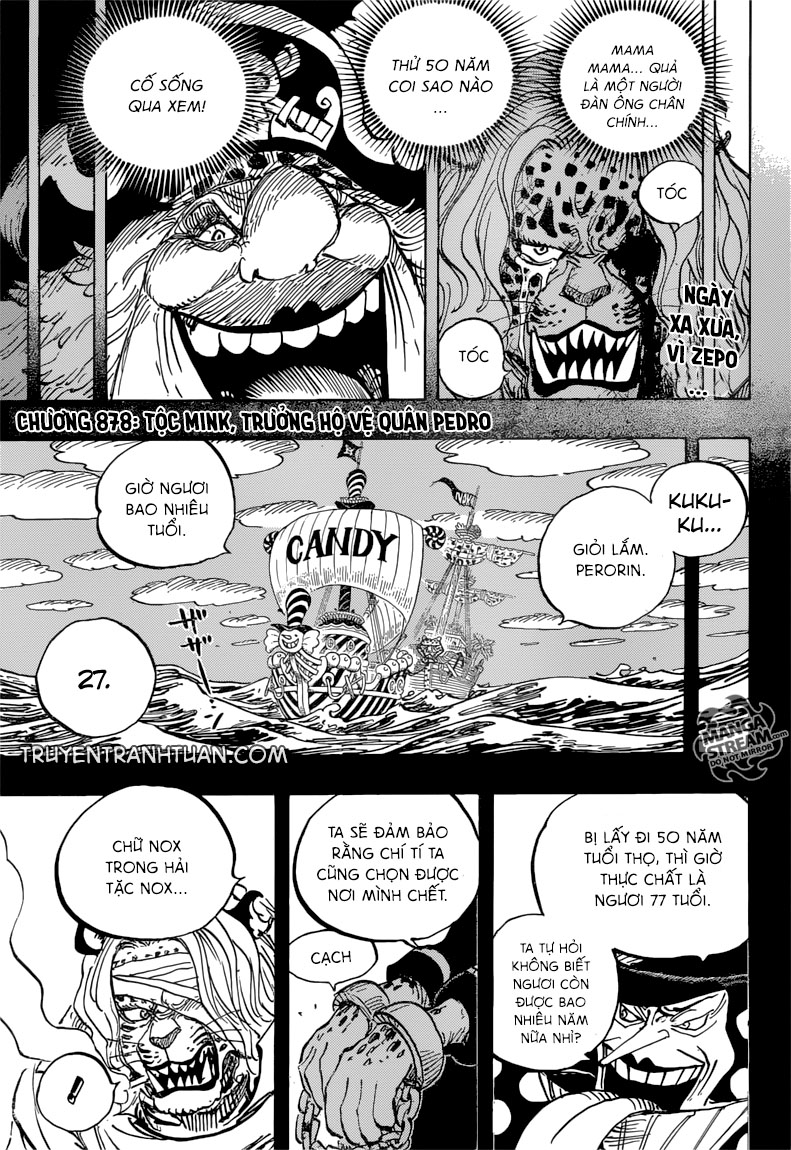 One Piece Chap 878 - Next Chap 879
