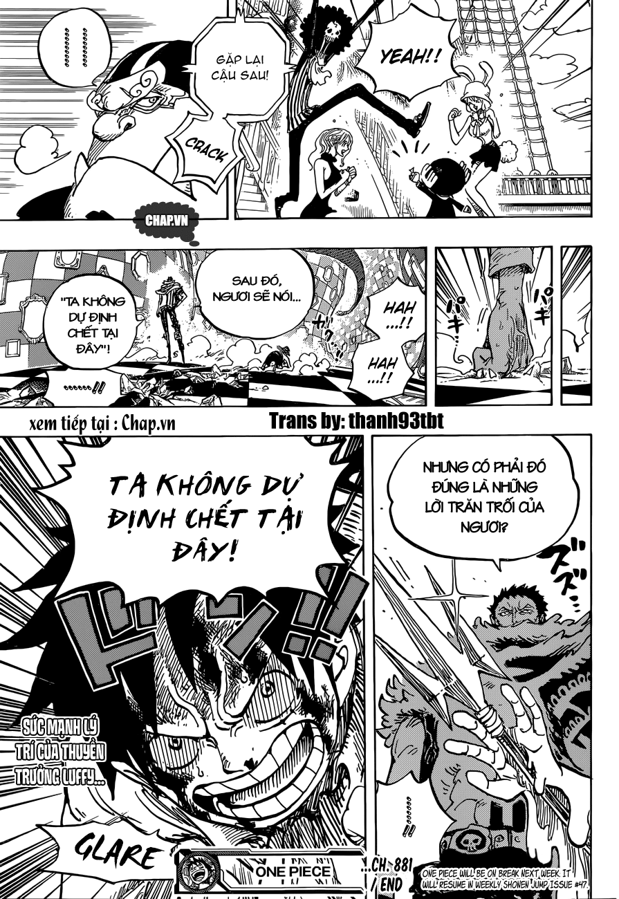 One Piece Chap 881 - Next Chap 882