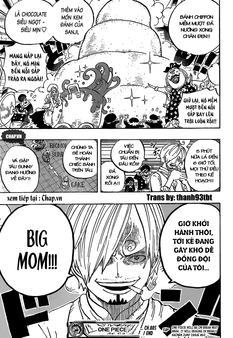 One Piece Chap 885 - Next Chap 886