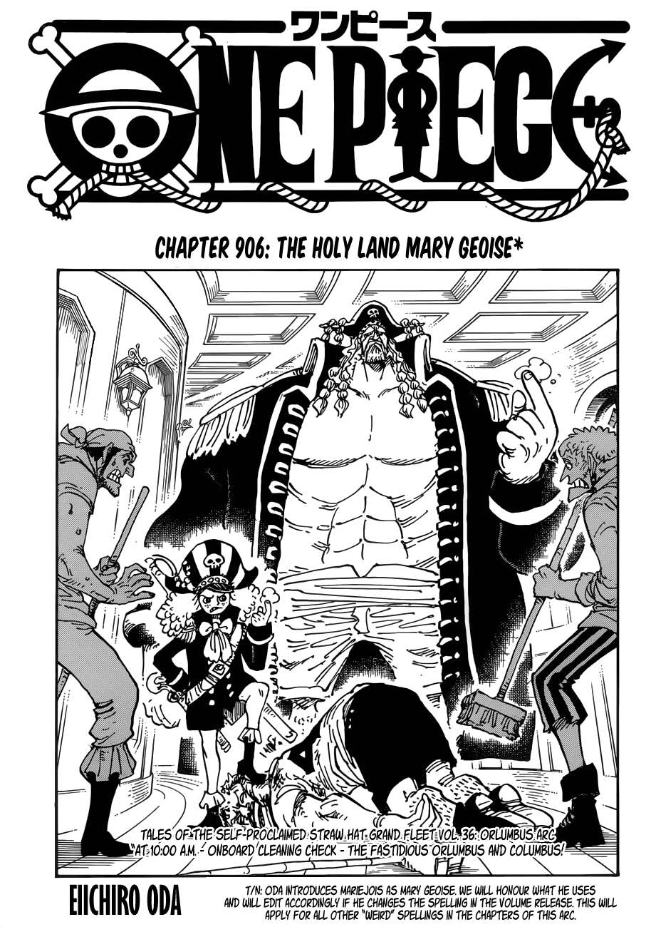 One Piece Chap 906 - Next Chap 907