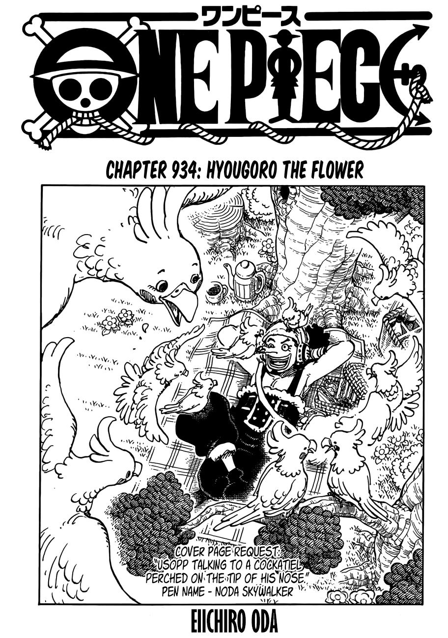 One Piece Chap 934 - Next Chap 935