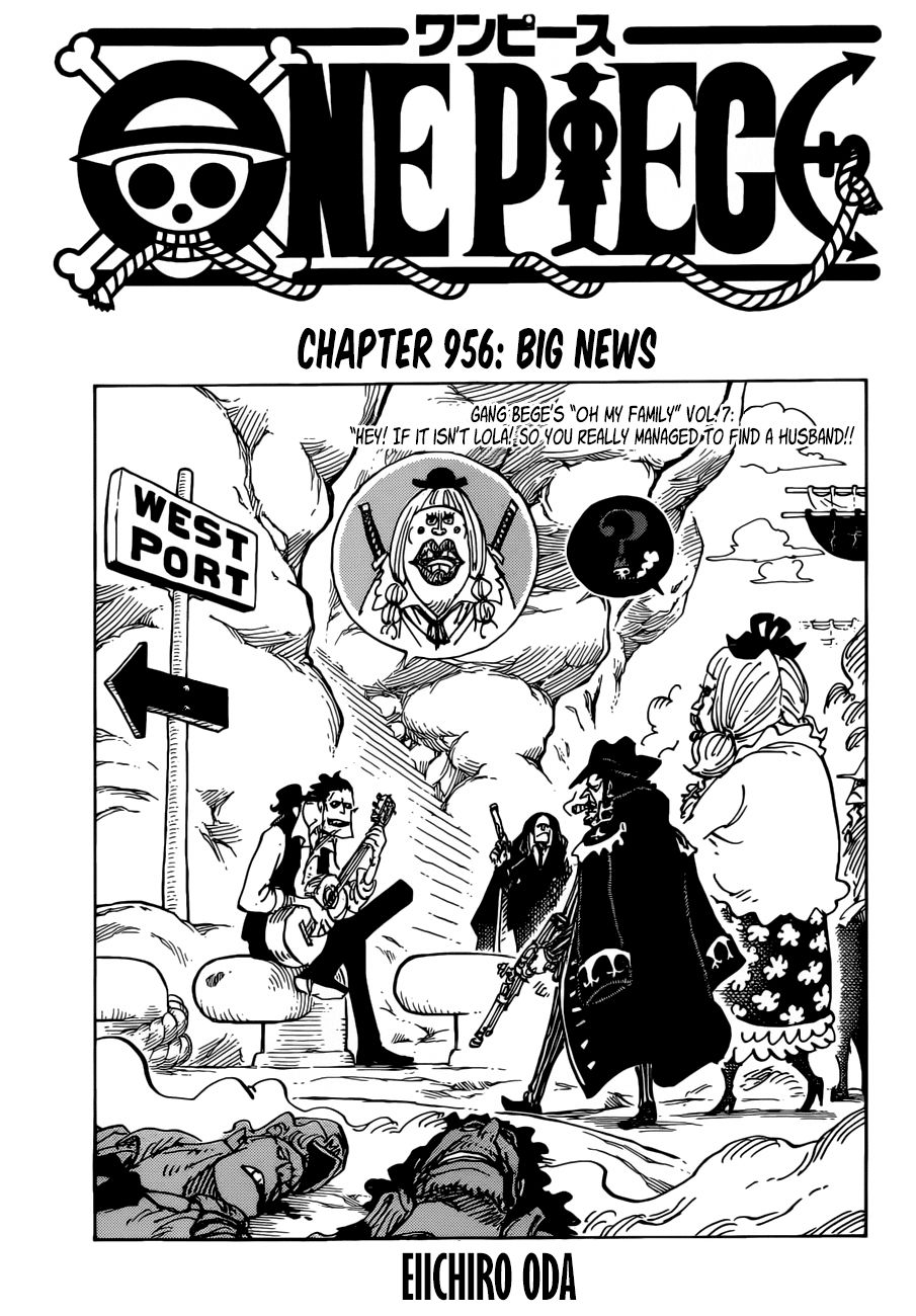 One Piece Chap 956 - Next Chap 957