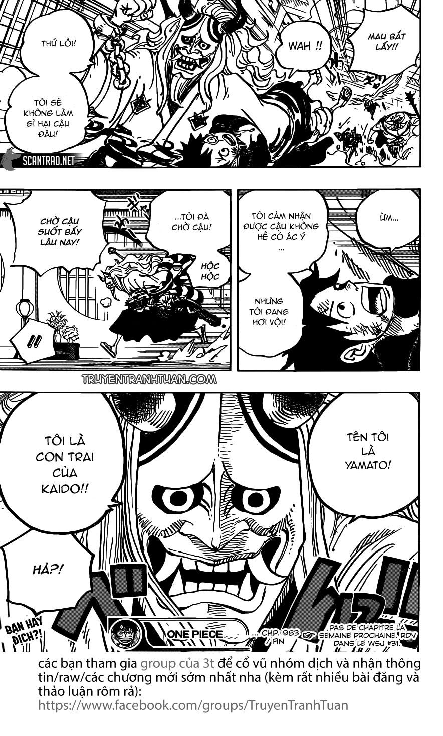 One Piece Chap 983 - Next Chap 984