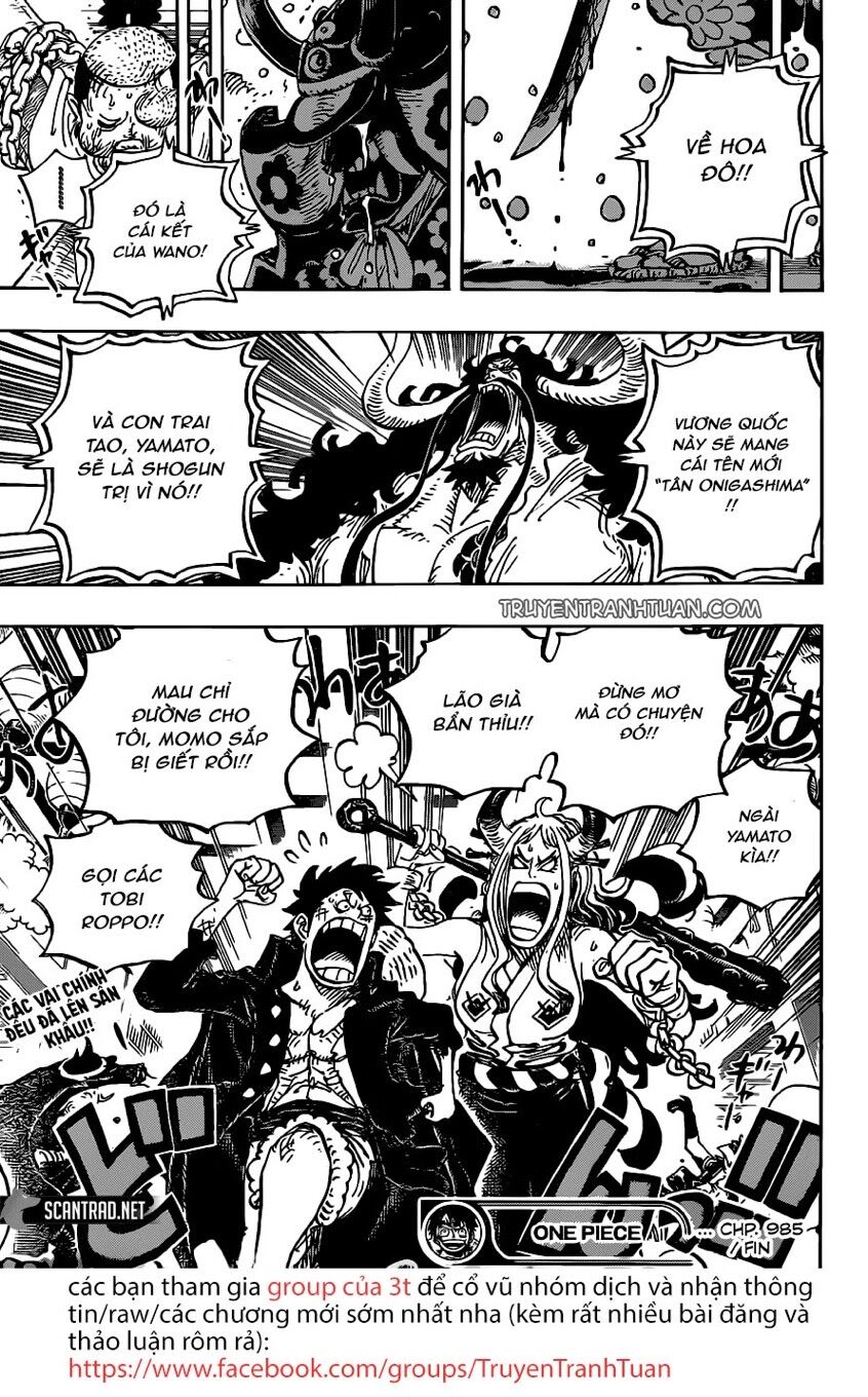 One Piece Chap 985 - Next Chap 986