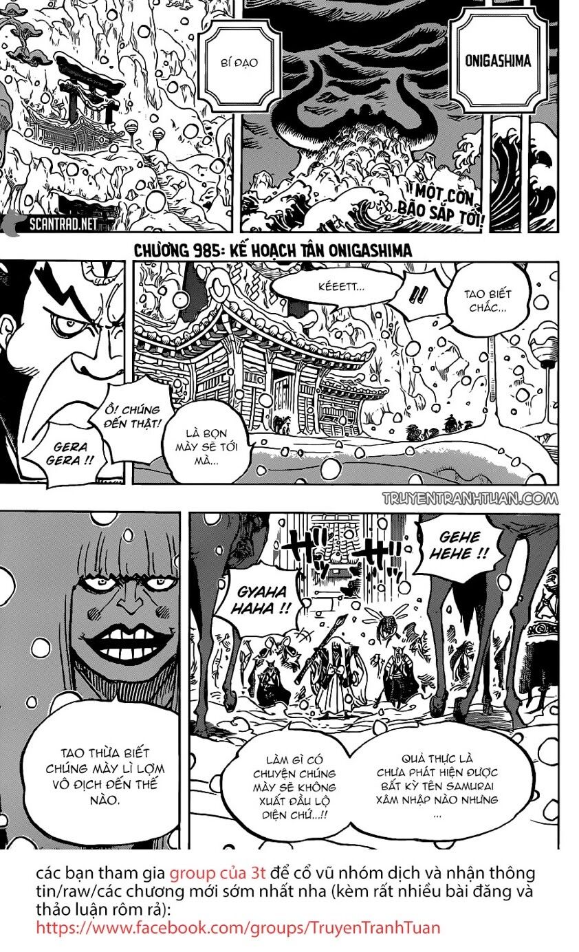 One Piece Chap 985 - Next Chap 986