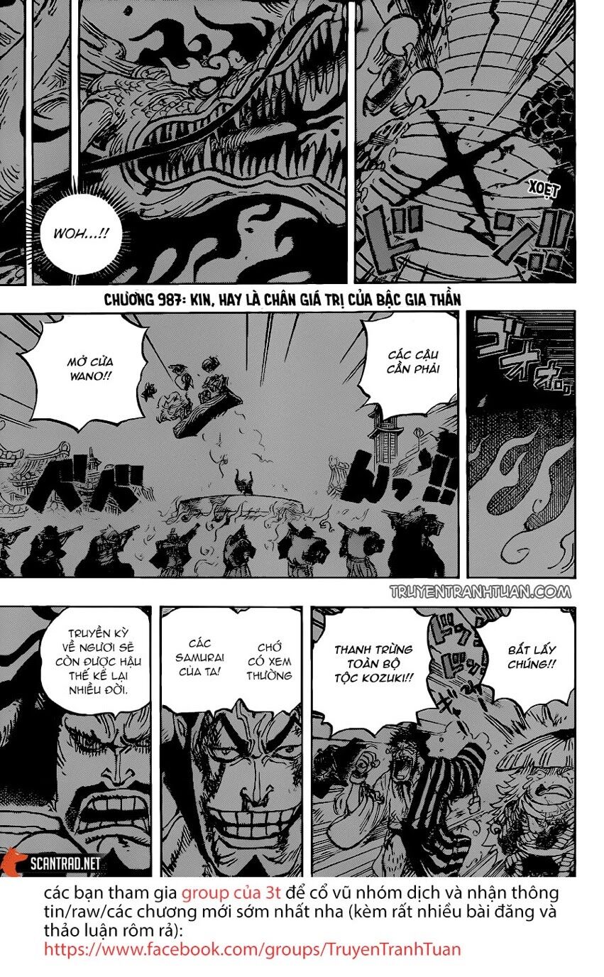 One Piece Chap 987 - Next Chap 988