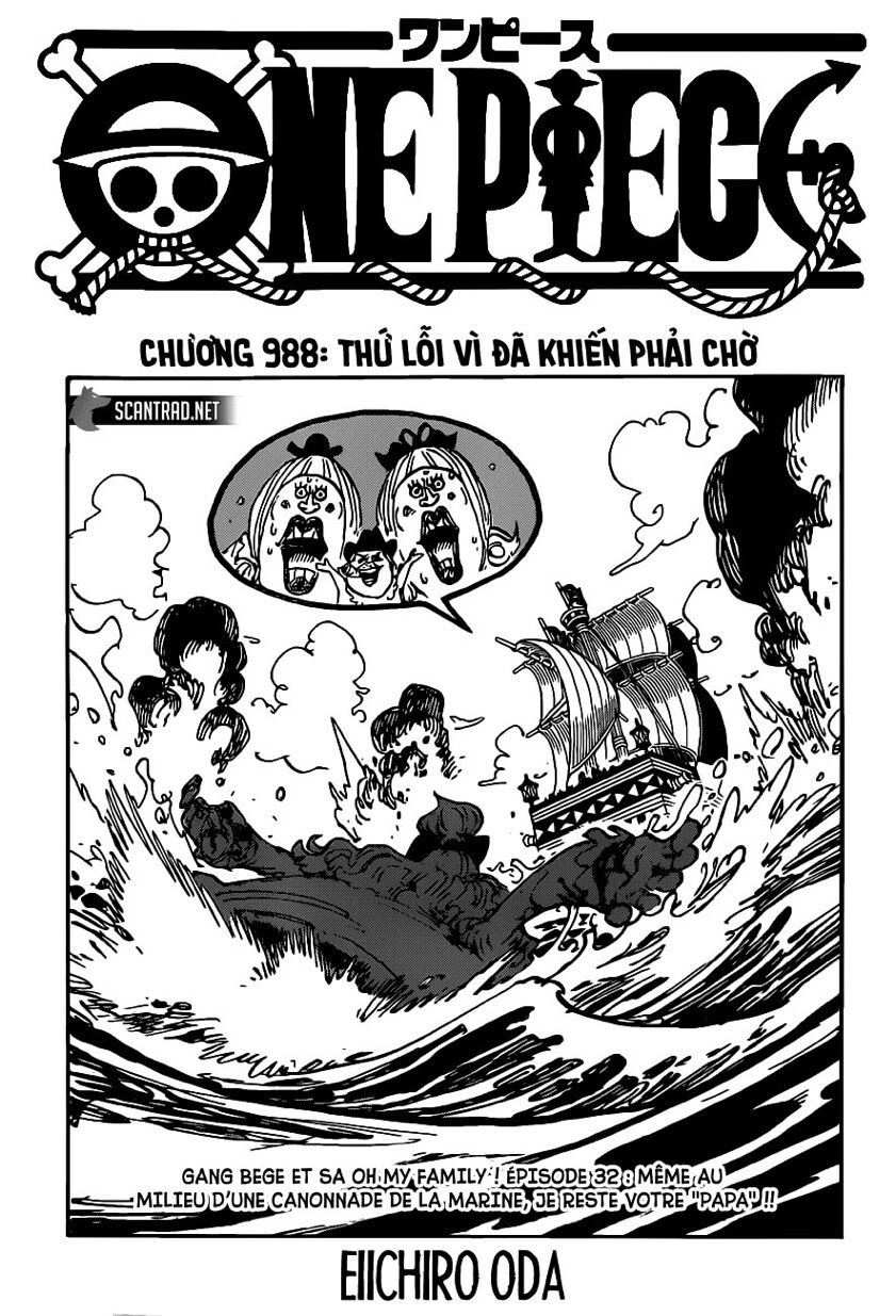 One Piece Chap 988 - Next Chap 989