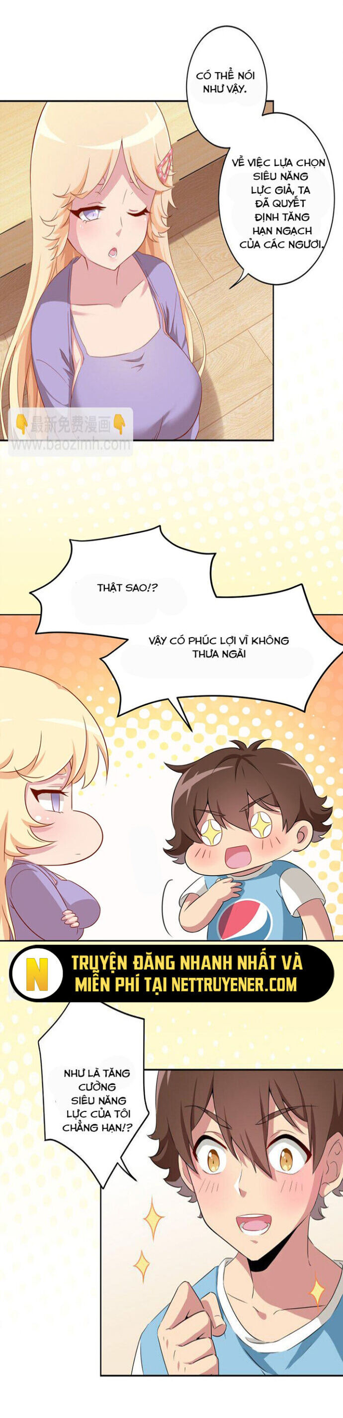 Ông Trời Đã Ban Cho Tôi Siêu Năng Lực Kỳ Lạ Gì Thế Này? Chap 57 - Next Chap 58