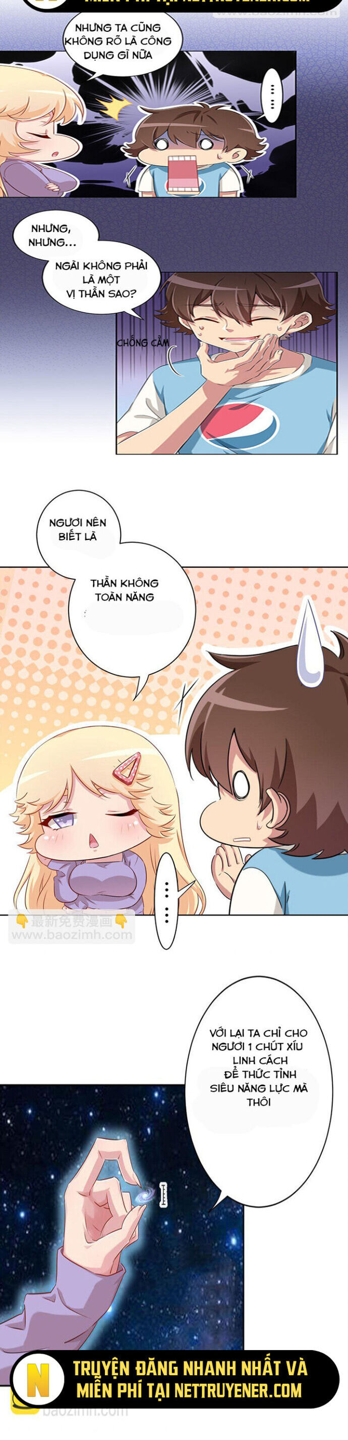 Ông Trời Đã Ban Cho Tôi Siêu Năng Lực Kỳ Lạ Gì Thế Này? Chap 57 - Next Chap 58