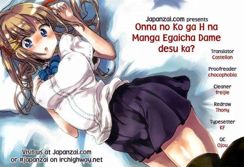 Onna No Ko Ga H-Na Manga Egaicha Dame Desuka Chap 2 - Next Chap 3