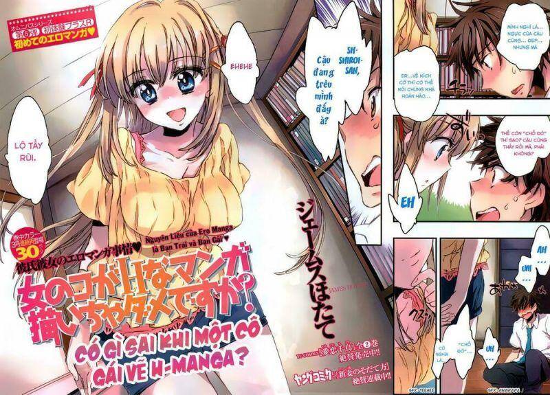 Onna No Ko Ga H-Na Manga Egaicha Dame Desuka Chap 4 - Next Chap 5