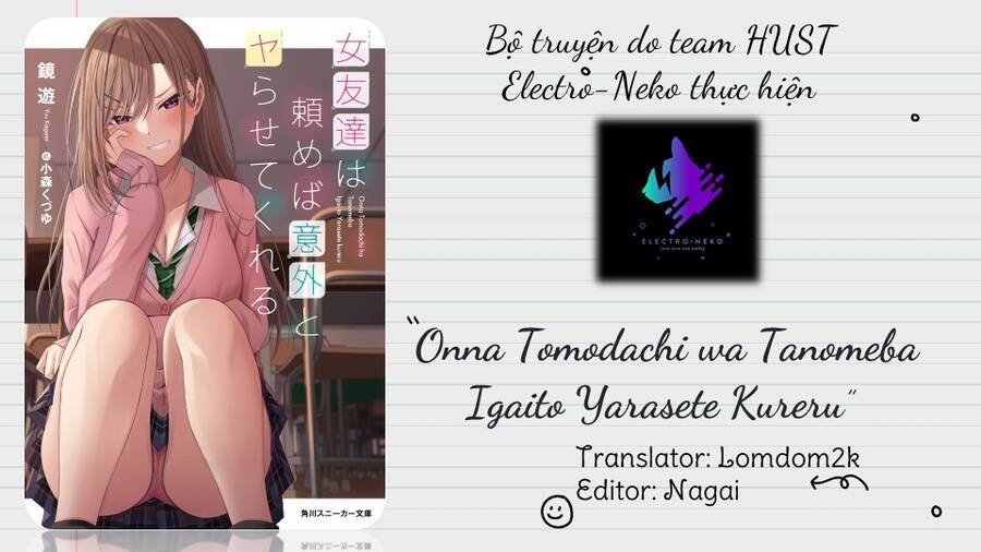 Onna Tomodachi Wa Tanomeba Igaito Yarasete Kureru Chap 5 - Next Chap 6